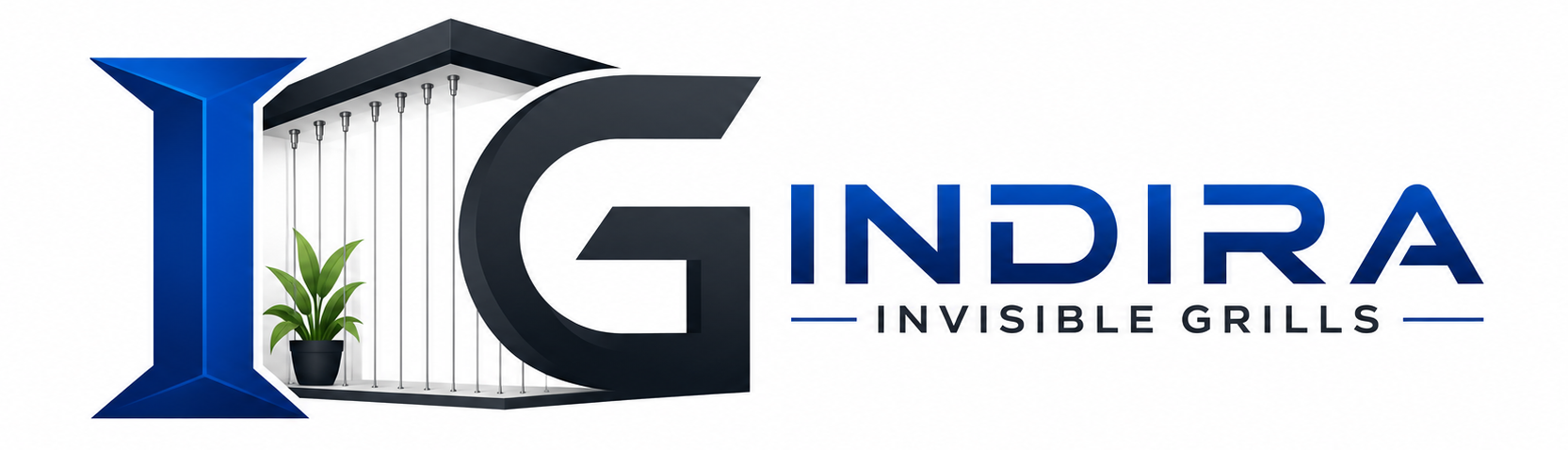 Indira Invisible Grills Logo